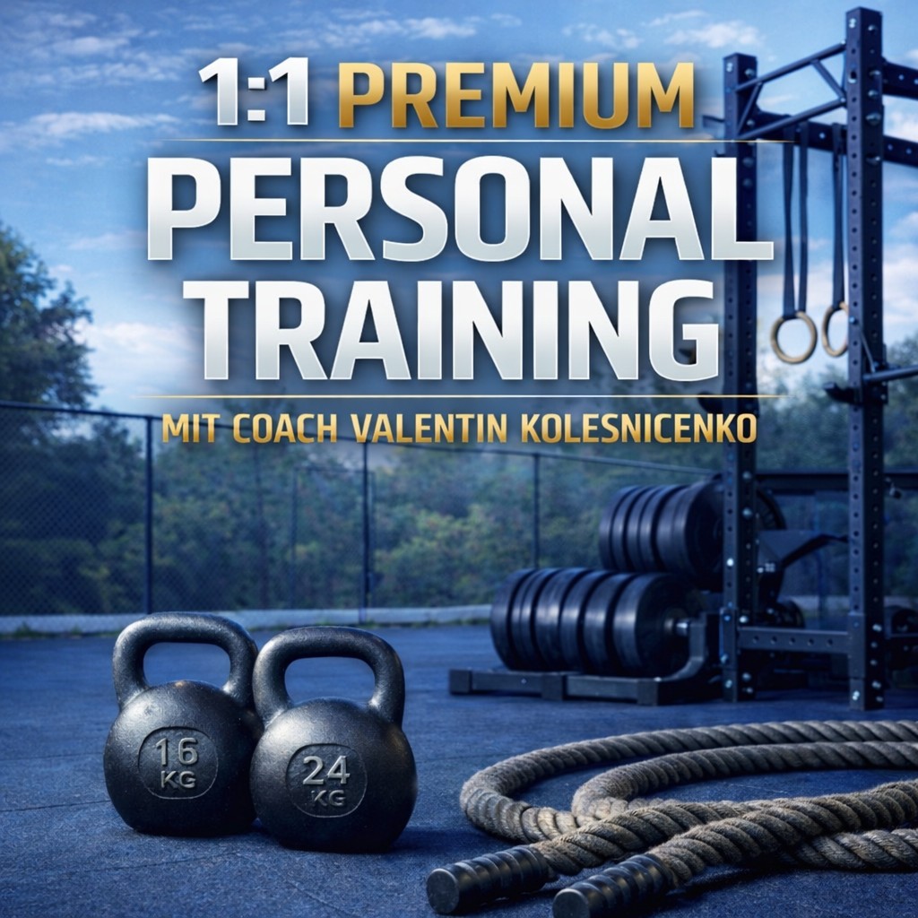 1:1 Premium Personal Training mit Coach Valentin Kolesnicenko